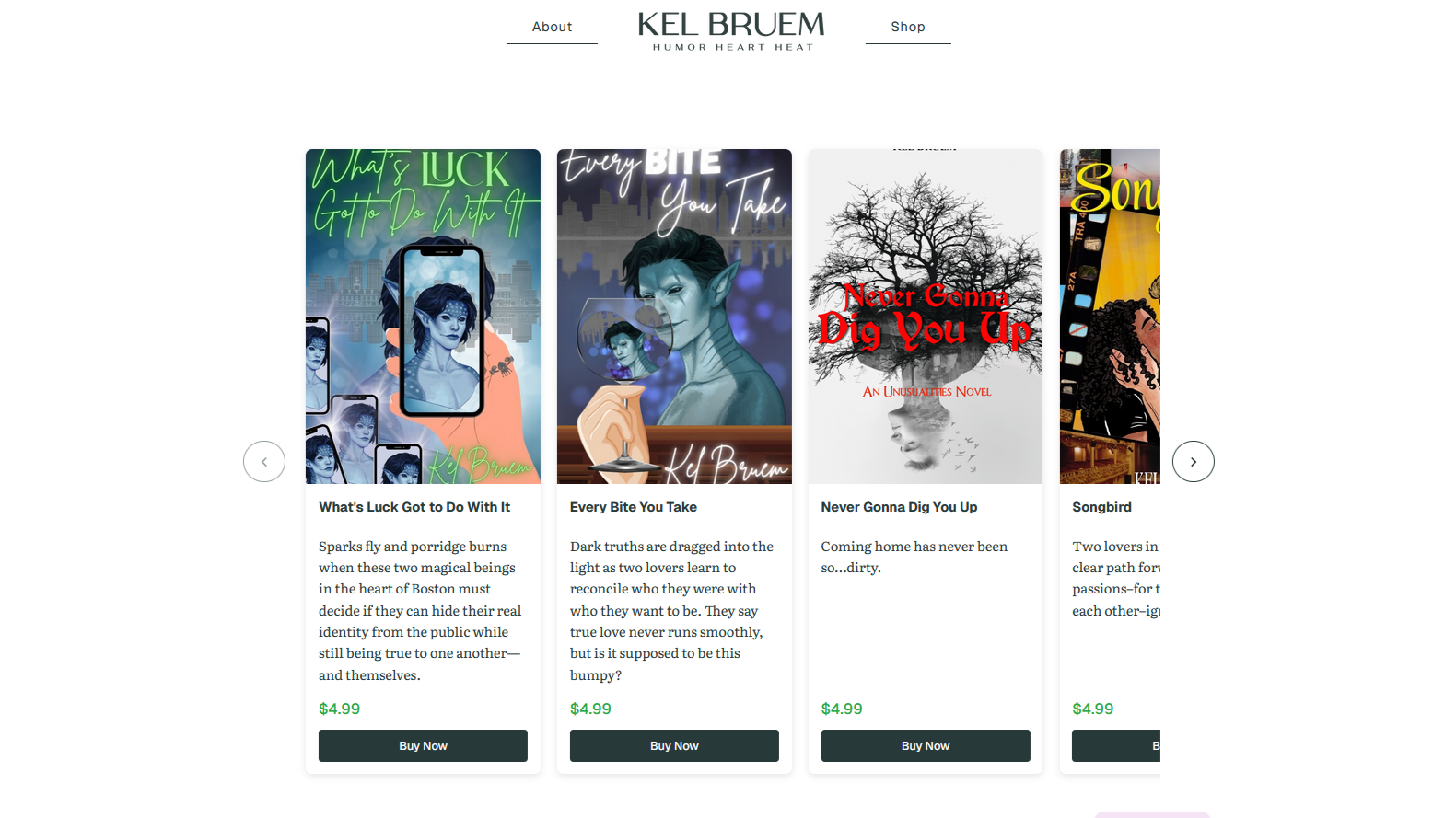 Kel Bruem homepage
